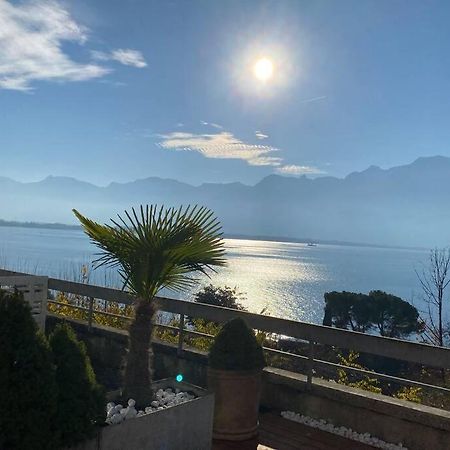 Studio Vue Panoramique Sur Le Lac Leman Veytaux ภายนอก รูปภาพ