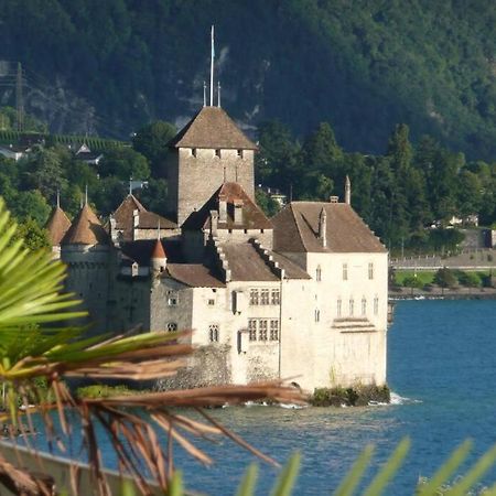 Studio Vue Panoramique Sur Le Lac Leman Veytaux ภายนอก รูปภาพ